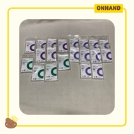 ✺ONHAND | POPCORN SLEEVES - PURPLE (56x87 mm) SOFT &amp; HARD, GREEN (63.5x88 mm) SOFT