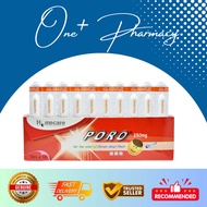 Poro suppositories 10's (Paracetamol 125mg/ 250mg)