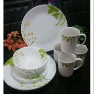 COMBO SET CORELLE 16pcs WITH 6PCS MUG CORELLE