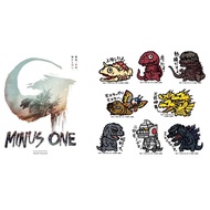 Elephant House Beauty Dongbao Godzilla Godzilla-1.0 Waterproof Sticker Bay-E2