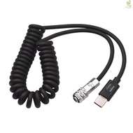 Andoer USB-C Power Cable Replacement for Blackmagic Pocket Cinema Camera BMPCC 4K/6K to USB Type-C S