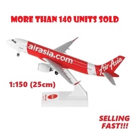 🇲🇾 AirAsia A320 Aircraft Model 25cm ✈️