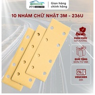 Set of 10 Sheets of High Quality 3M – 236U Rectangular Sandpaper – Ptt Garaviet