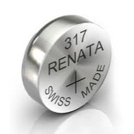 Renata 317 SR516SW Button Cell - Original Genuine Swiss Made Battery