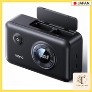 llano 2-in-1 Camera Battery Charger for LP-E6/LP-E6N/LP-E6NH (12400mAh Built-in Power Bank / Simulta