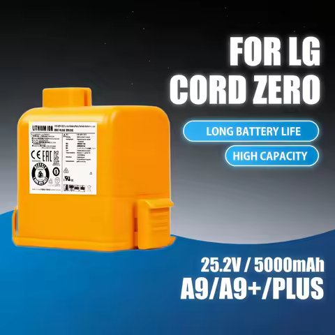 for LG Cord Zero A9,A9N,A9K-CORE,A9 MAX,Vacuum cleaner battery EAC63382205 EAC63758601 EAC63382204 E