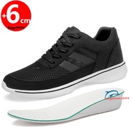 Sneakers Men Shoes Elevator Shoes Men Height Increase Insole 6cm Men Casual Shoes Chunky Sneakers