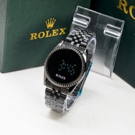 Promo Jam Tangan Wanita Rolex Digital Led Touch Screen Watch Tali