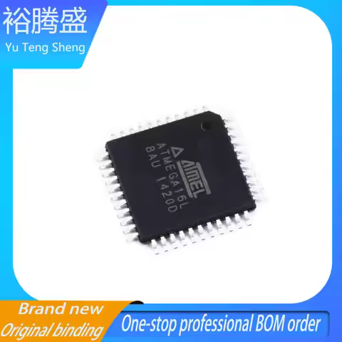 Brand-new genuine ATMEGA16L-8AU chip 8-bit 16K flash memory microcontroller TQFP-44