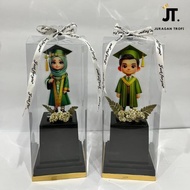 Custom Acrylic Graduation Trophy - Award Trophy