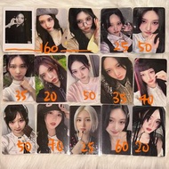 IVE 小卡 特典 Yujin Gaeul Rei Wonyoung Liz Leeso 秋天 李瑞 After Like Love Dive Eleven I am Season’s Greetin