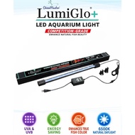 Lumiglo+ T8 Color Up Display Enhancing Aquarium LED Light UVA &UVB Lampu Akuarium Naik Warna Colour