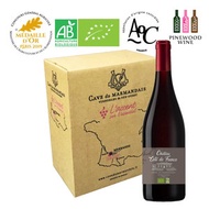法國海濱莊園 - [原箱] 法國海濱莊園有機紅酒 AOC Côtes du Marmandais 2019