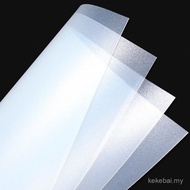 10pcs Thick 0.3mm~2mm Translucent Frosted Plastic Sheet Pp Sheet Elastic Pad Width 100mm~900mm HTS7