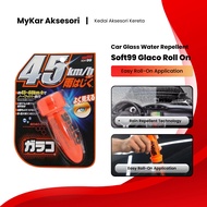Soft99 Glaco Roll On 75ML Car Glass Water Repellent Coating (Windshield & Window Protection)