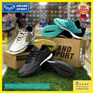 (ใหม่ล่าสุด) รองเท้าร้อยปุ่ม Grand sport (ลิขสิทธิ์แท้) แกรนด์สปอร์ต ร้อยปุ่ม รองเท้าสนามหญ้าเทียม G