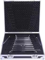 Crystal Harp Kit, 8 Notes C5 D5 E5 F5 G5 A5 B5 C6, For Sound Therapy, Balancing Body Chakra, Adjusti