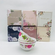 Vantage Doorgift Vantage Melamine Bowl Cenderahati Kahwin Mangkuk Bunga Vantage