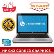 HP G42 CORE I3 GRAPHICS LAPTOP