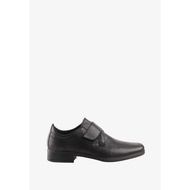Otto 31700062 Ashton Boys Leather Velcro Strap Black Shoes