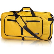 Fmeida 65L Duffle Bag with Shoes Compartment, Foldable Travel Duffel Bags for Men Women, Large Packa