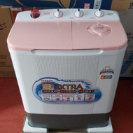 Mesin Cuci Sanken TW 9110 Biru 9 kg Garansi Resmi