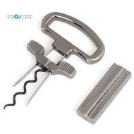 Two Prong Wine Opener Cork Puller Extractor for Old Fragile Vintage Bottles Two Prong Corkscrew Somm