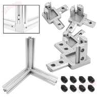 ZHAOX Bracket Connector Silver 2020 3030 4040 Series Slot Aluminum Extrusion Profile European Standa
