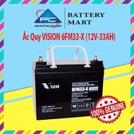 Ắc quy bộ lưu điện ắc quy Vision 6FM33-X (12V-33AH) ắc quy viễn thông