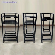 [Initiationdawn] Metal Water Bottle Jug Holder 2/3 Tier Heavy Duty Water Cooler Jug Storage Rack Det