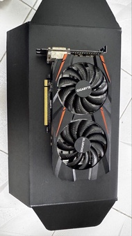 Gigabyte 技嘉 雙風扇 顯示卡 gtx1060,6gB,一代神卡