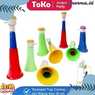 Must Have! Cone Trumpet New Year Trumpet/ Colorful Cone Plastic Inflatable Trumpet/ Trumpet/