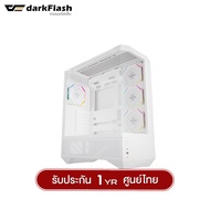 เคสคอมพิวเเตอร์ DarkFlash DY460 ATX Tempered Glass ARGB Gaming Case with INF34 ARGB Fan X4 รับประกัน
