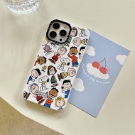 《KIKI》CASE.TIFY Liquid silicone Phone case for iphone 14 14plus 14pro 14promax 13 13pro 13promax Cartoon characters pattern Soft case for iphone 12 12pro 12promax 11 11promax Classic popular phone case 7+ 8Plus case White