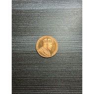 Edward VII 1901 Hong Kong 1Dollar Coins