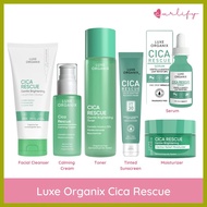 ▜ ℗ ◟ Luxe Organix Cica Rescue Cleanser / Toner / Moisturizer / Serum