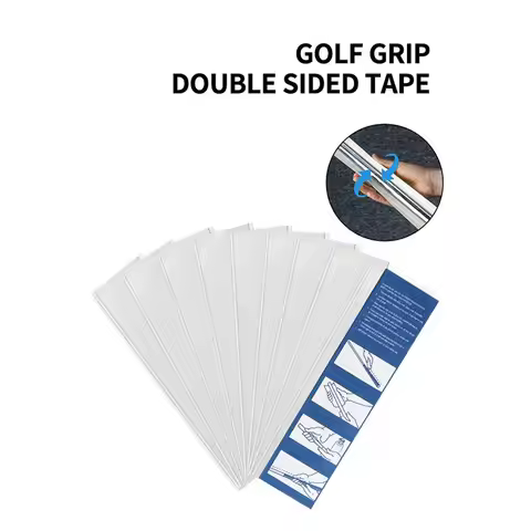 L79A 13Pcs Golf Grip Tape Double Sided Golf Club Grips Pre- Rubber Strips