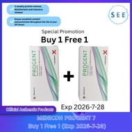 Buy 1 FREE 1: Menicon Progent 7 Protein Remover RGP Hard Lens Solution ( EXP 2026-7-28)