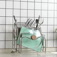 Pot Lid & Cutting Board Rack with Knife Holder, Multifunctional Kitchen Organizer FHV7
