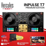 Hercules DJ DJControl Inpulse T7 2-deck Motorized DJ Controller | Inpulse T7 Premium Edition
