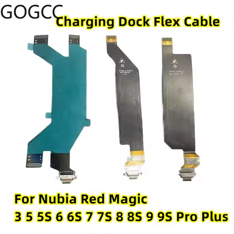 USB Charging Port For ZTE Nubia Red Magic 5 6 6S 7 7S 8 8S 9 9S 10 10S Pro Plus Charger Dock Board P