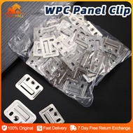 Durable WPC Clips Stainless Steel Wall Board Ceiling Fluted Cladding Clip For WPC Installation100PCS