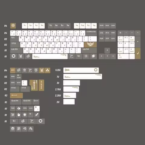 142 Keys DYE Subbed Keycap Cherry Profile PBT Full Sets Custom KeyCaps For GH60 GK61 RK64 68 75 84 8