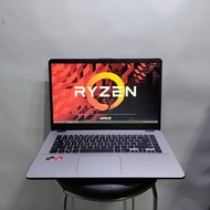Laptop Gaming Asus Vivobook Ryzen 5 RAM 8GB SSD 128GB Second Bekas