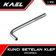 Kunci Setelan Klep Semua Jenis Motor Bebek Stelan Grand & Supra-X-125-Fit-New & Blade & Revo-Absolut