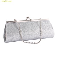 CHIPHIVE​ Evening Bag Sparkly with The Chain Wedding Shiny Bridal Banquet Handbag