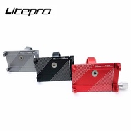 Litepro Folding Bike For Brompton Telephone Bicycle Shockproof Fixed Mobile Phone Holder