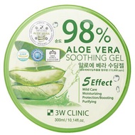 3W Clinic 98% 蘆薈舒緩保濕凝凍 98% Aloe Vera Soothing Gel 300ml/10.14oz