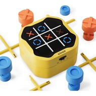 GiiKER Tic-Tac-Toe Bolt 3-in-1 Handheld Console  Puzzle Game, Portable Travel Games for Kids and Adu