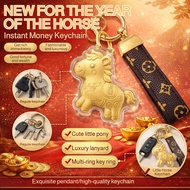 【Hot selling item】🔑 Gold Foil Blessing Auspicious🔑Meaning Exquisite/2026 Year of the Horse New Auspi